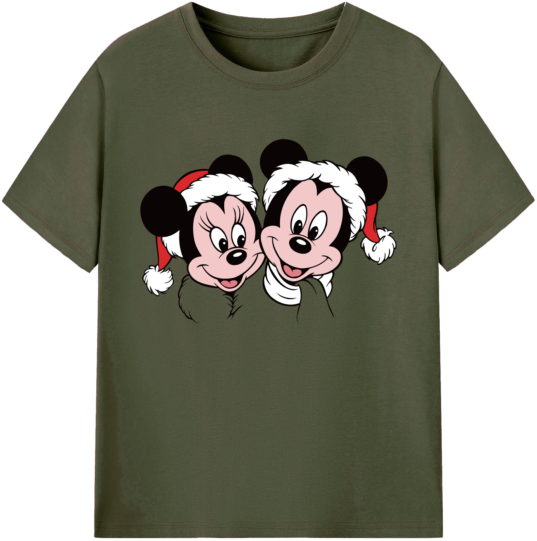 ミッキーマウス Mickey Mouse 綿100％ メンズ半袖Tシャツ｜肌触りやわらか＆通気性